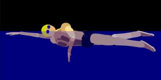 生活-四种游泳姿势的动画图解